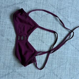 Jolyn Women's Bikini Top in Deep Purple